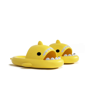 Claquettes requins - Jaune - US 6 - 7 - Launchify